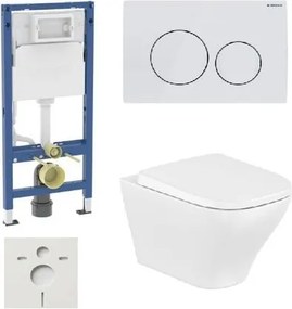 Fali WC szett Roca Optica előtétfalas szereléshez SIKOGSROOPT