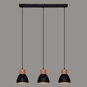 Atmosphera - Csillár zsinóron DESY 1xE27/40W/230V fenyő