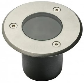 Lámpa Kerti lámpatest ALFA-O-MINI, kör, GU10 (max. 10W), IP67, AC220-240V, 50/60Hz, inox