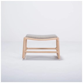 Dedo tölgyfa zsámoly szürke szövet ülőrésszel - Gazzda