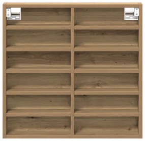 Vitrine Cabinet Artisan Oak 60x8,5x58 cm Mérnöki Fa
