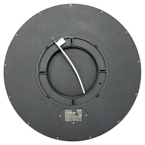 LED mennyezeti lámpa LED/40W/230V 3000/4000/6500K Ø 50 cm fekete