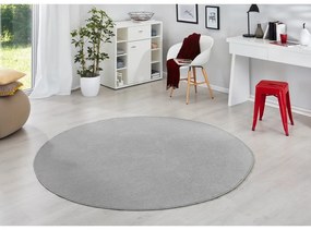 Világosszürke kerek szőnyeg ø 133 cm Fancy – Hanse Home