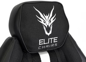 Gamer/Irodai Forgószék Fekete/Fehér Színben. NEXON