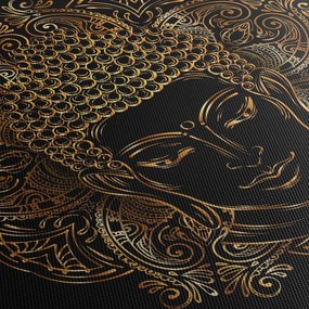 Arany Buddha képe (70x50 cm)