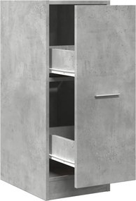 vidaXL betonszürke szerelt fa patikaszekrény 30 x 41 x 77,5 cm
