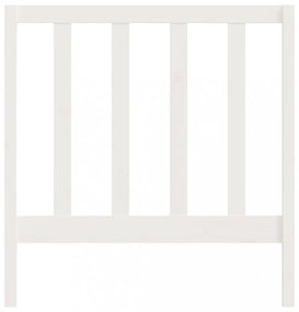 fehér tömör fenyőfa ágy fejtámla 95 x 4 x 100 cm