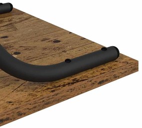 Konzolasztal polcokkal Régi fa 101 x 35 x 80.5 cm Faanyag