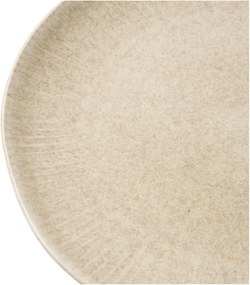 Szürkésbézs kőedény tányér készlet 4 db-os ø 21 cm Viola – House Nordic