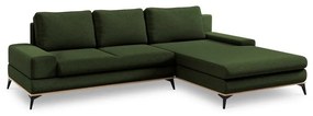 Planet üvegzöld kinyitható sarokkanapé, jobb oldali - Windsor &amp; Co Sofas