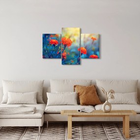 Kép - Narancssárga virágok (90x60 cm)