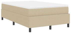 Boxspring Ágy Matraccal Világos Zöld Szürke 120x200 cm Corduroy Szövet