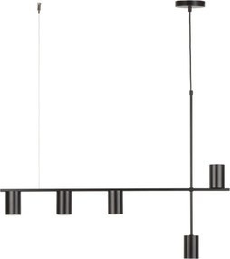 SIGMA LIGHTING 33692 VENDO Többágú Függesztett Lámpa Fekete G9 IP20