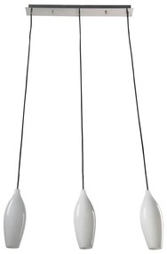 ZUMA LINE MD2101B-3W CHAMPAGNE Többágú Függesztett Lámpa Fehér E14 IP20