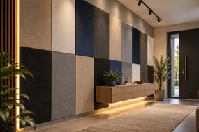 Bilnora extra sűrű akusztikai filc falpanel 120x60x1,2cm vastag, több féle színben - 04 beige