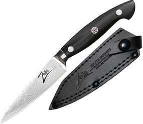 Zelite Infinity by Klarstein Executive-Plus, 4,25" hámozó kés, 61 HRC damaszkuszi acél