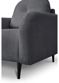 CLOUDY kárpitozott fotel, szürke