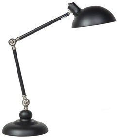 Fekete fém asztali lámpa 80 cm MERAMEC Beliani