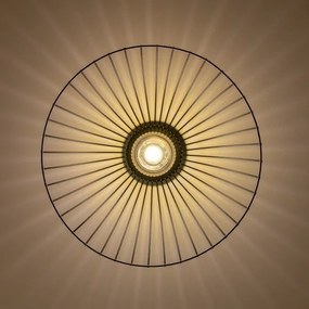 Brilagi - LED felületre szerelhető mennyezeti lámpa CERIA WIRE 1xE27/40W/230V Ø 45 cm fekete