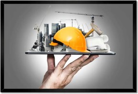 Poszterek keretben 60x40 Innovatív építészet