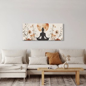 Kép - Narancssárga jóga (120x50 cm)