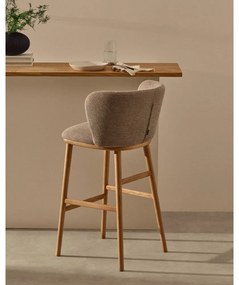 Világosbarna bárszék (ülésmagasság 65 cm) Ciselia – Kave Home