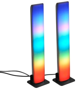 Polux GAMER 326591 Asztali lámpa 2x5W/LED RGBW IP20