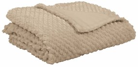 Pine homokbarna pléd, 150 x 200 cm - Tiseco Home Studio