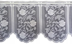 Mg Irigység jacquard fehér 4104 300x30cm kész M