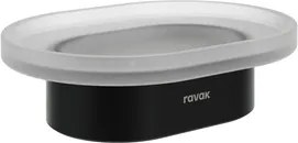 Ravak Chrome II szappantartó, fekete X07P1376