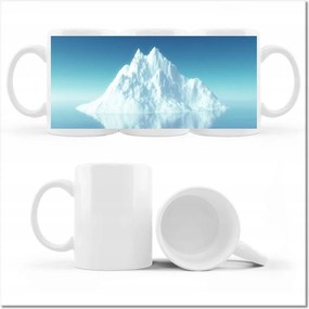 Jéghegy mintás bögre