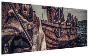 Kép - Viking harcos (120x50 cm)