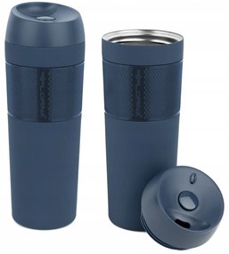 Florina Thermo bögre CALORE 450 ml, kék