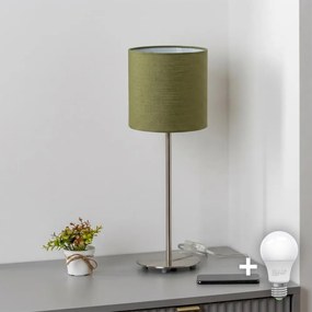 Brilagi - NUBILA LED asztali lámpa 1xE27/60W/230V zöld