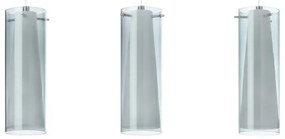 EGLO 90305 - PINTO NERO 3xE27/60W függesztett lámpa, füstszínű