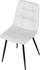 Étkezőgarnitúra 4 székkel, 130x70x76 cm, kerámia, márvány, ASE-1038 WT2