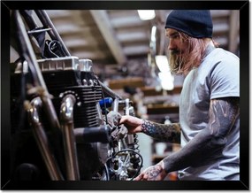 Poszterek keretben 40x30 Motorkerékpár Motorkerékpárok