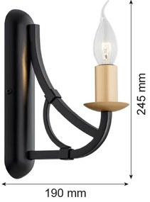 Argon 8355 - Fali lámpa LORENZO 1xE14/7W/230V