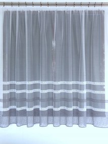 Mg Függöny Szürke 618/262 380X180 kész G szalaggal