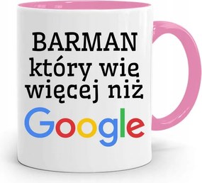 Rózsaszín Bögre Csaposnak Többet Tud, Mint A Google fényképes nyomtatással