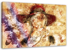 Gario Vászonkép No piros sapkával Méret: 60 x 40 cm