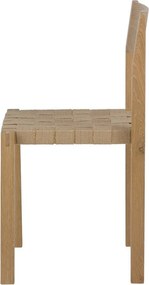Natúr színű tölgyfa rakásolható étkezőszék Toli – noo.ma