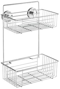 Vacuum-Loc Bari kétszintes öntapadós polc, max. 33 kg - Wenko
