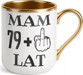 Prémium Arany Bögre Születésnapra 80 éves Vicces Ajándék