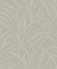 Bézs Tapéta Levél Motívummal A Nappaliba Szövet Hatású Tapéta