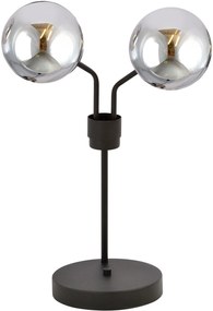 Emibig Nova asztali lámpa 2x40 W fekete 1140/LN2