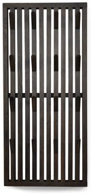 Sötétbarna tölgyfa fogas panel 46x100x8 cm Parco – Spinder Design