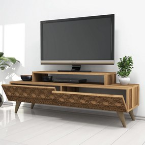 TV asztal City Walnut