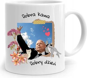 Vicces Bögre A Pis Elnökétől Jaroslaw Kaczynski fényképes nyomtatással