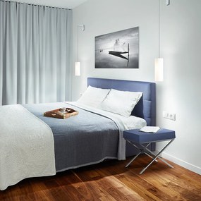 RENDL HUDSON nástěnná bílá chrom 230V LED E27 11W